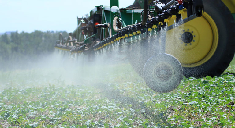 success story sultech machine spraying field spraying fertilizers on crops