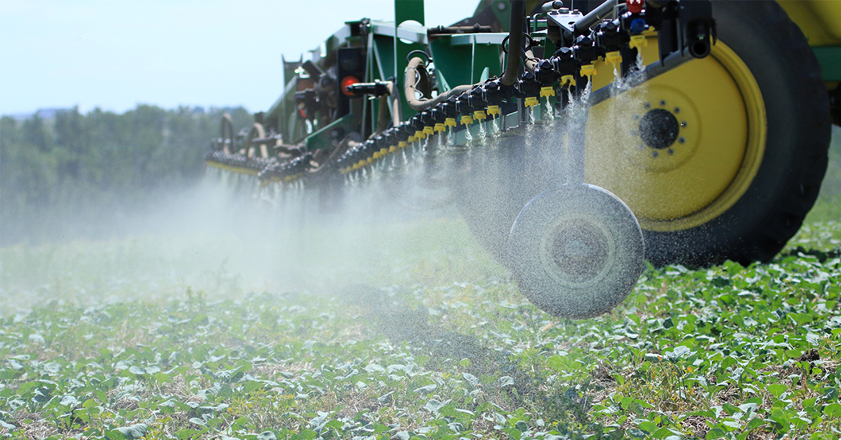 success story sultech machine spraying field spraying fertilizers on crops