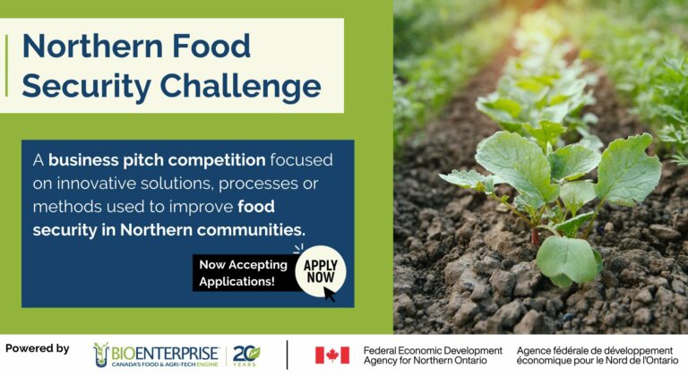 Bioenterprise Canada launches Northern Food Security Challenge