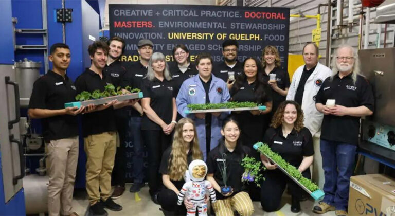 Partner blog feature U of G students demonstrate plant growth chamber for Canadian Space Agency