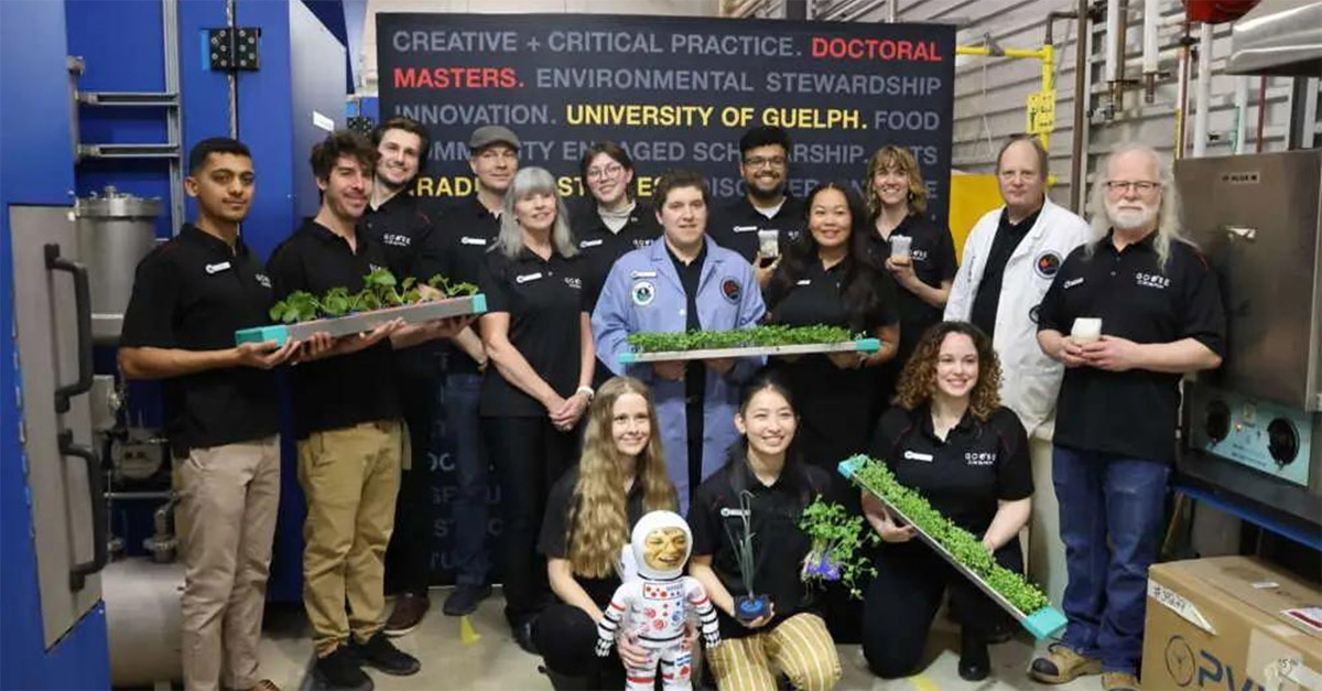 Partner blog feature U of G students demonstrate plant growth chamber for Canadian Space Agency